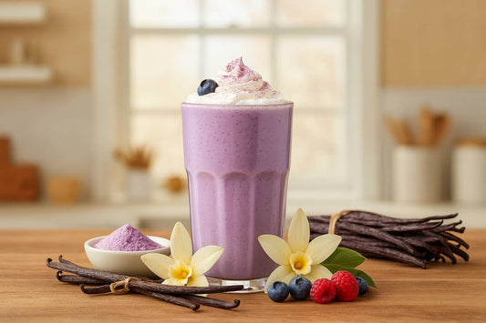 Smoothie ube vanille