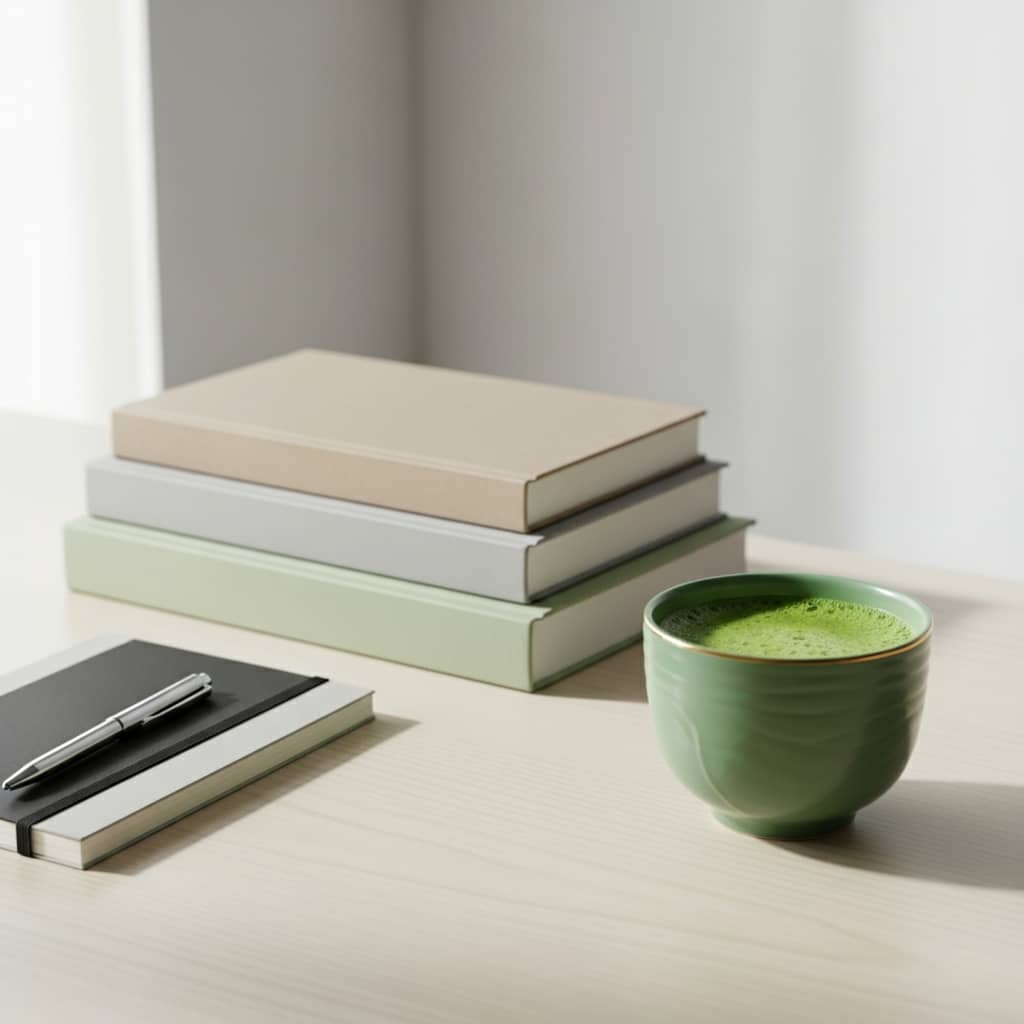 Matcha et concentration : L‑théanine et caféine pour une énergie apaisée - Domaine du Thé