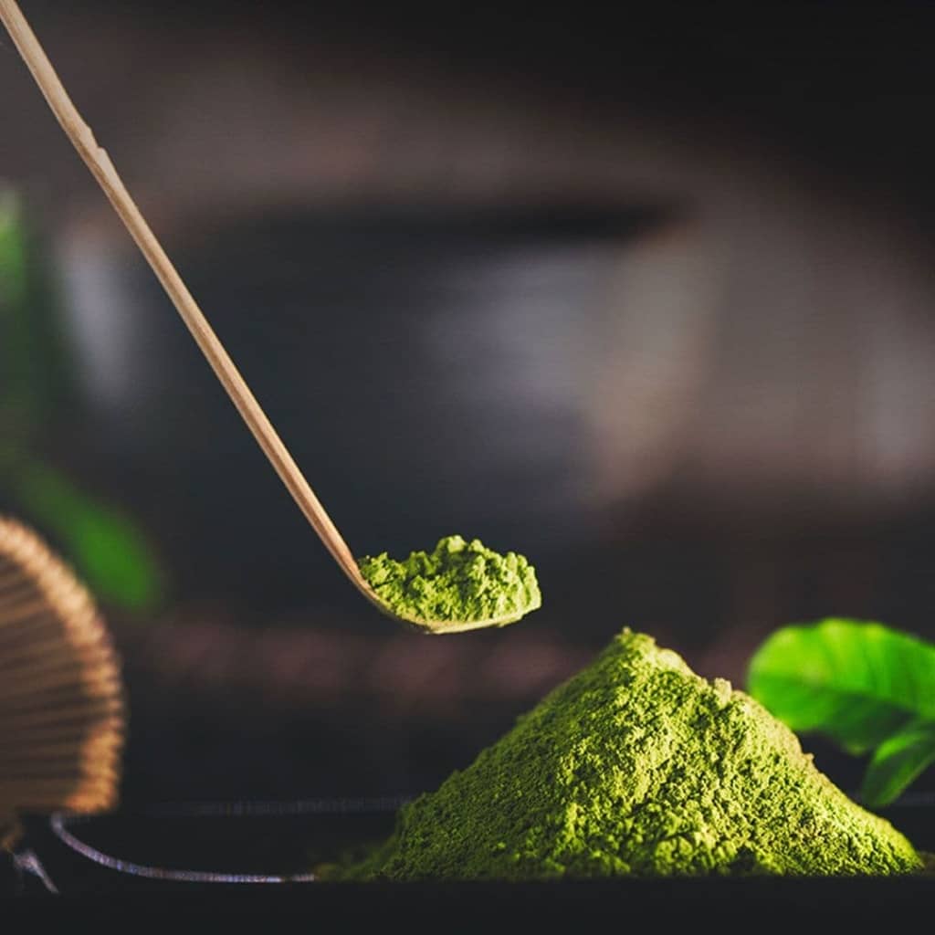 Chashaku, cuillère en bambou pour mesurer la poudre de matcha