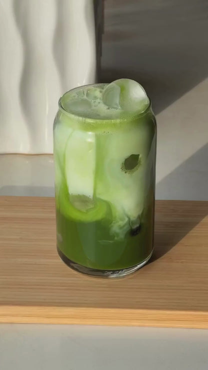 Préparation Matcha Latte - Domaine du Thé
