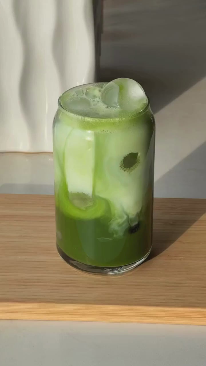 Préparation Matcha Latte - Domaine du Thé