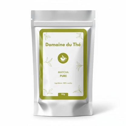 Thé matcha en poudre, super‑aliment riche en antioxydants pour lattes et smoothies - Domaine du Thé