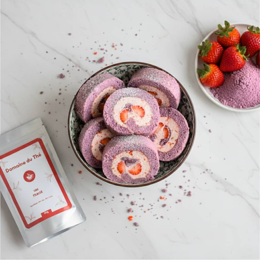 Ube cake moelleux, gâteau violet à l'igname parfait pour dessert - Domaine du Thé