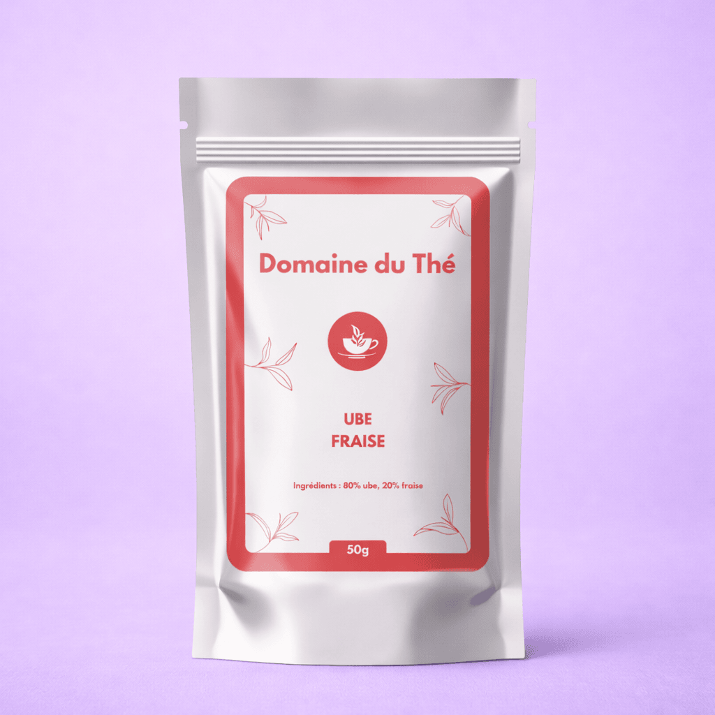 Ube Fraise 50 grammes - Domaine du Thé