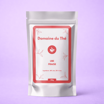 Ube Fraise 50 grammes - Domaine du Thé