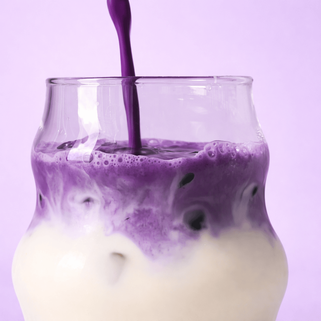 Mélange Ube avec lait - Domaine du Thé